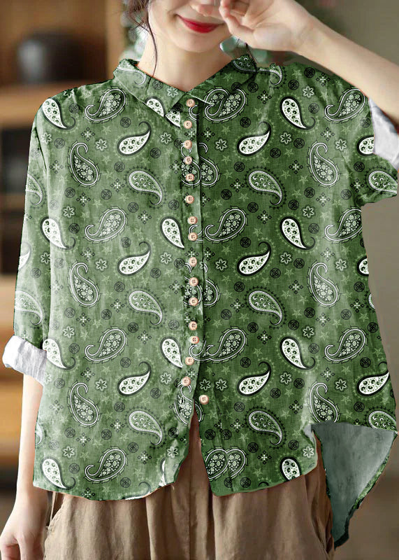 CLARA | COLLAR BLOUSE PRINTED