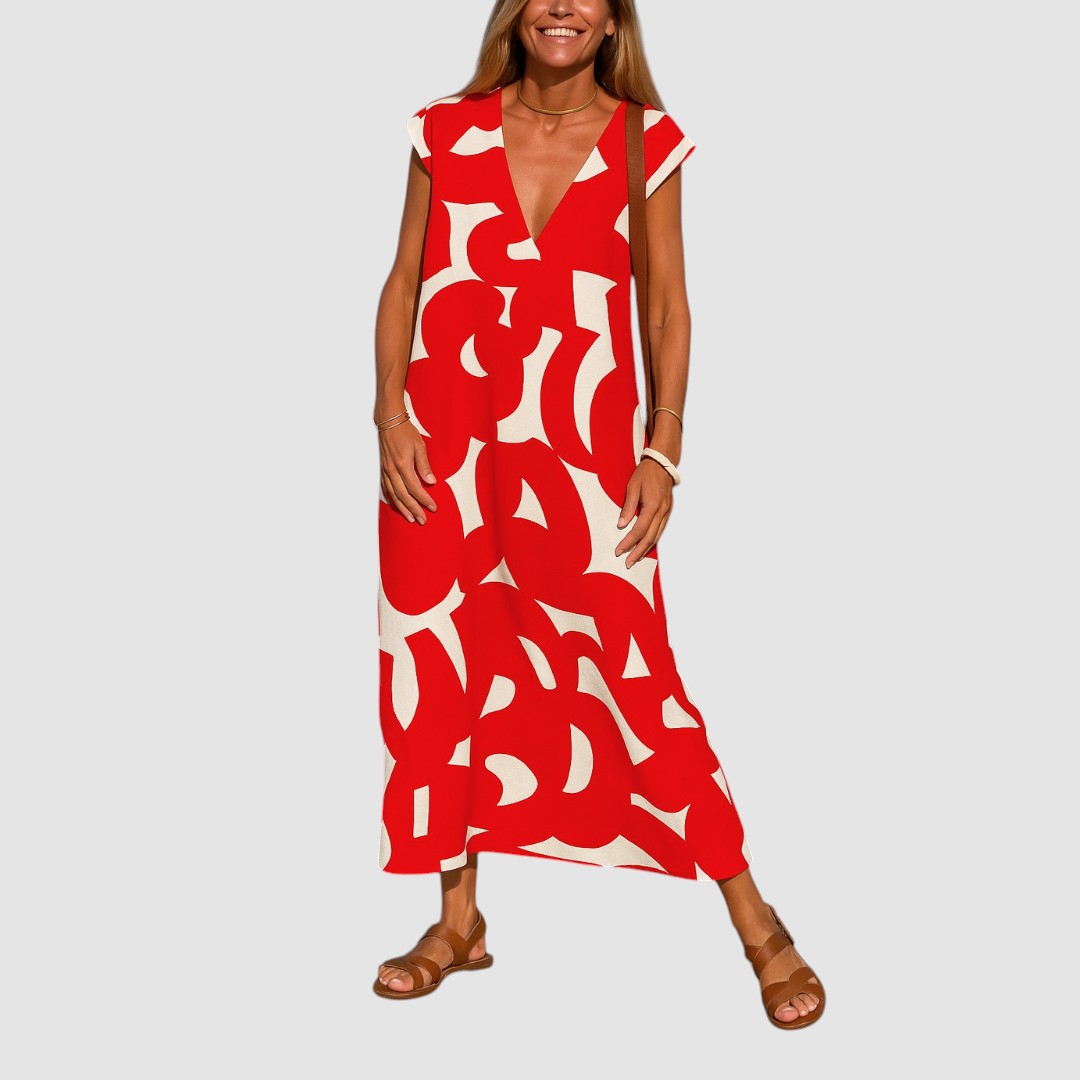 VALERIE | V-NECK SUMMER DRESS