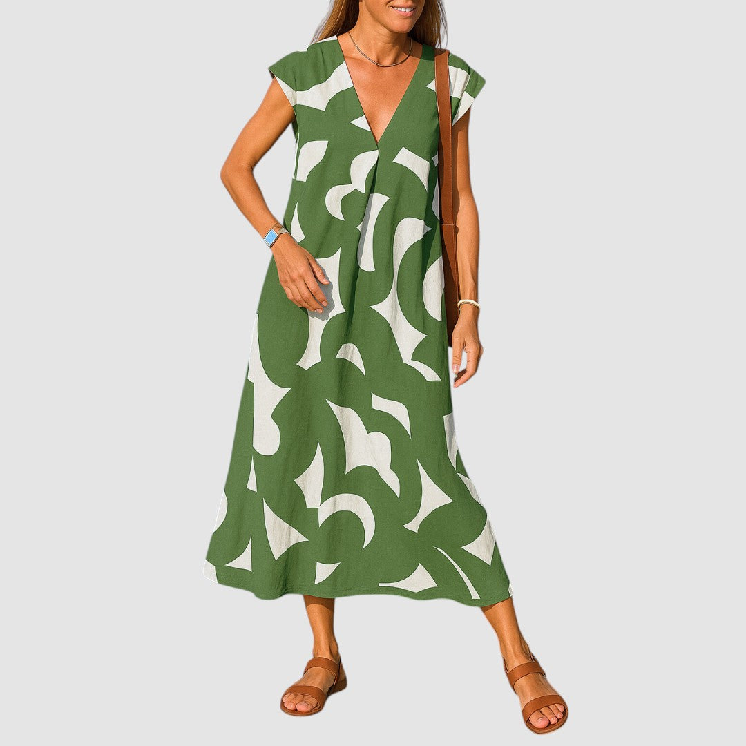 VALERIE | V-NECK SUMMER DRESS