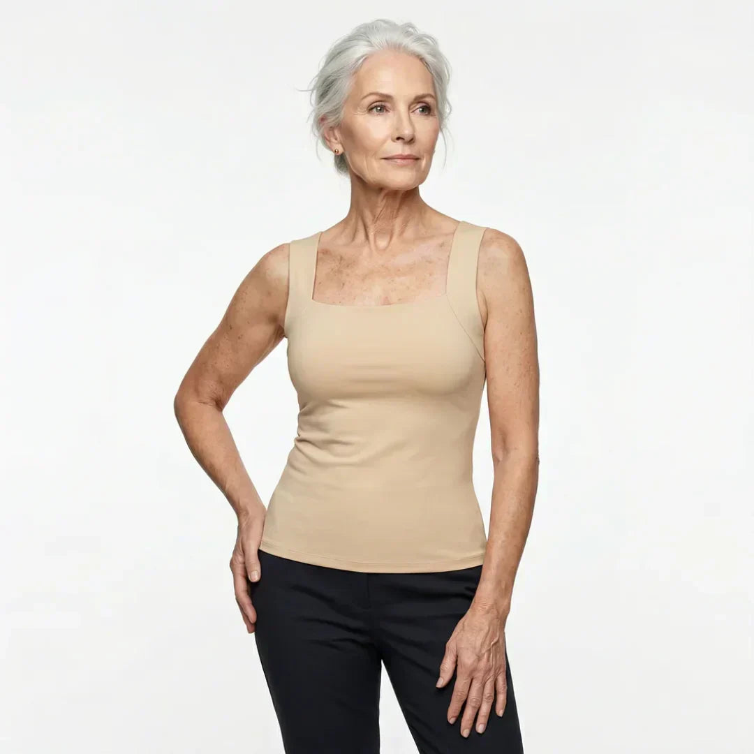 Roxanne | Built-In Comfort Bra Tank Top