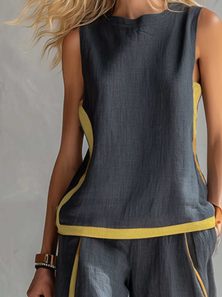 ESSENTIAL - Leila | Elegant Cotton and Linen Set