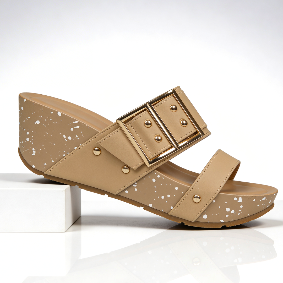 Odette™  Double Buckle Wedges