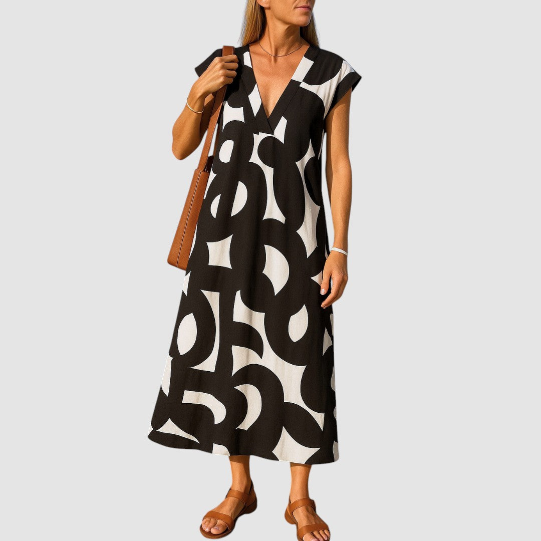 VALERIE | V-NECK SUMMER DRESS