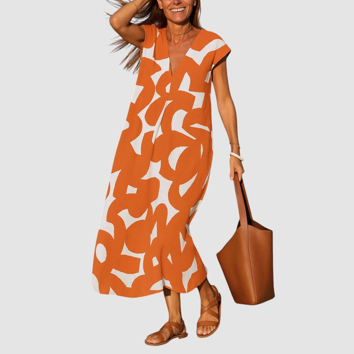 VALERIE | V-NECK SUMMER DRESS