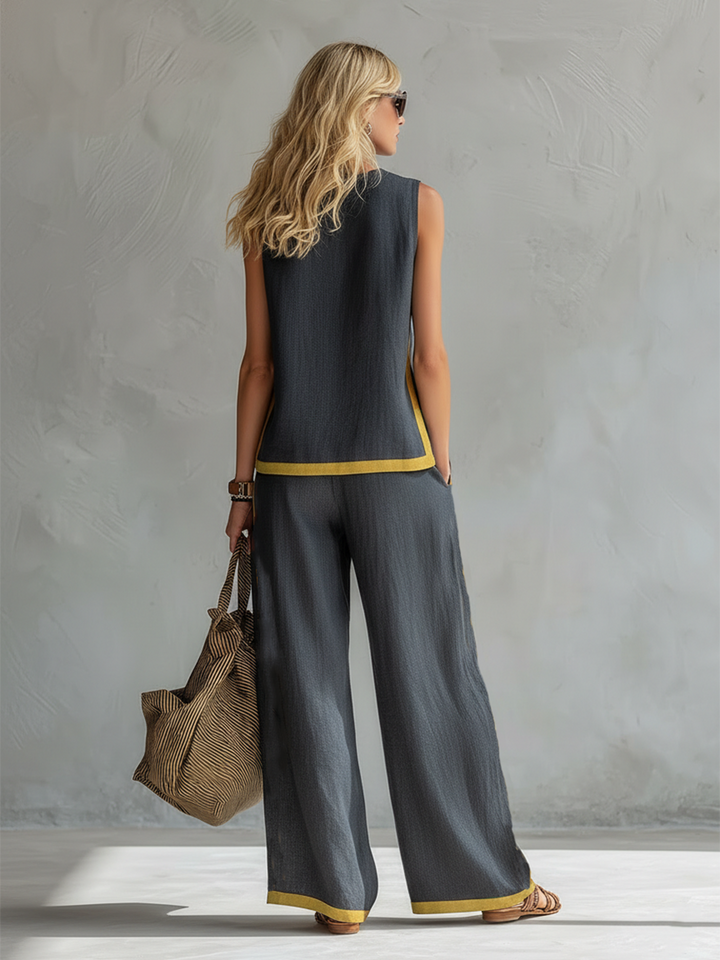 ESSENTIAL - Leila | Elegant Cotton and Linen Set