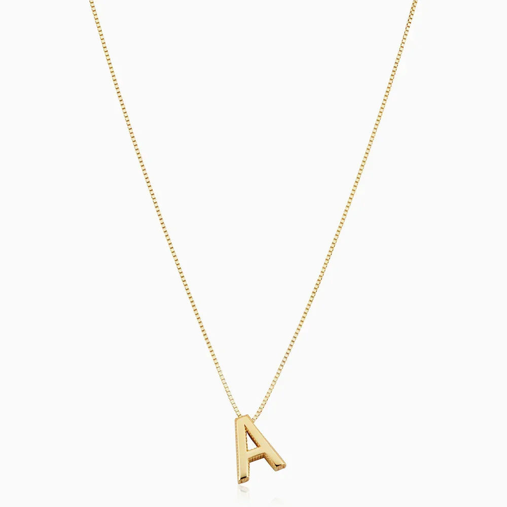 AMORA | INITIAL LETTER NECKLACE