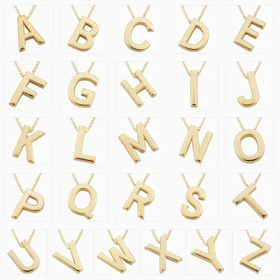 AMORA | INITIAL LETTER NECKLACE
