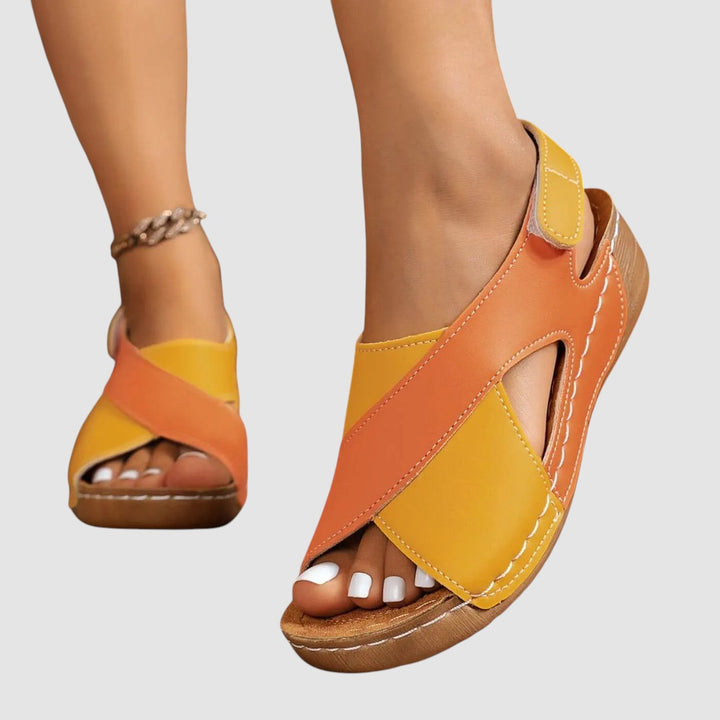 JULIANA | ORTHOPAEDIC SANDALS WITH OPEN TOE