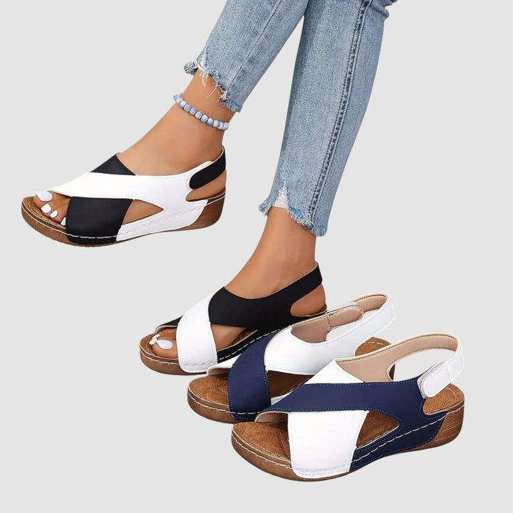 JULIANA | ORTHOPAEDIC SANDALS WITH OPEN TOE