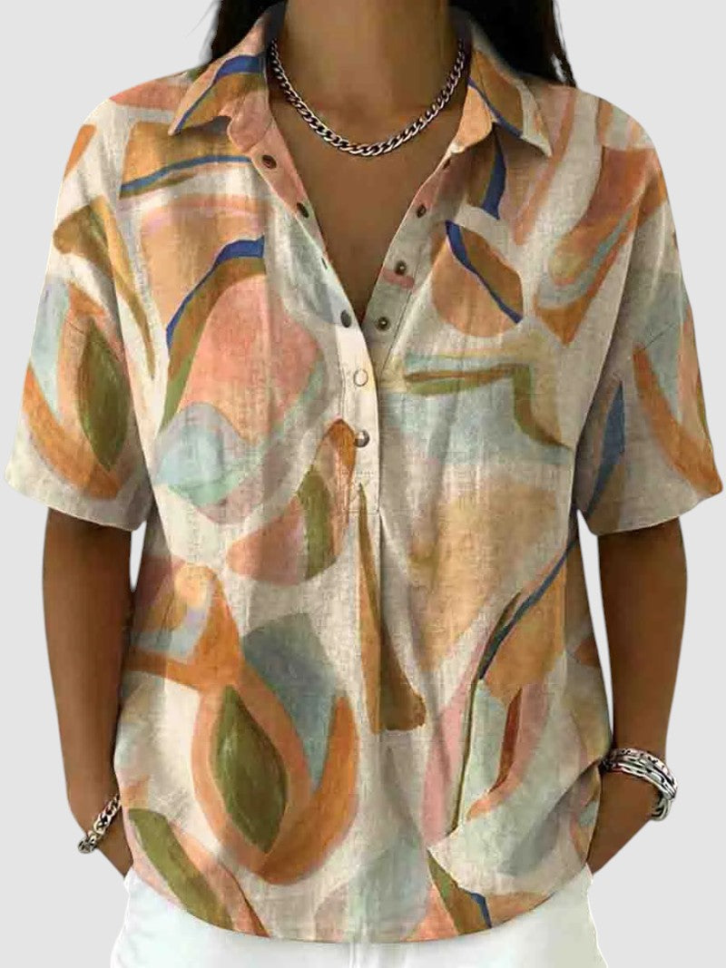 NORA | SUMMER PRINT BLOUSE