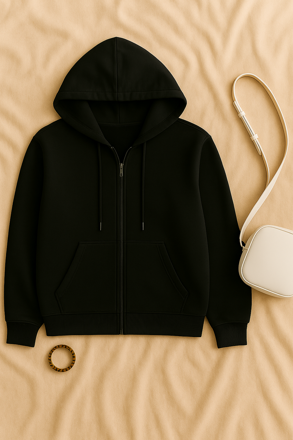 Womens Hoodie – Fleece-Look, Sporty & Relaxed