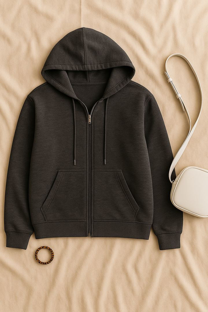 Womens Hoodie – Fleece-Look, Sporty & Relaxed