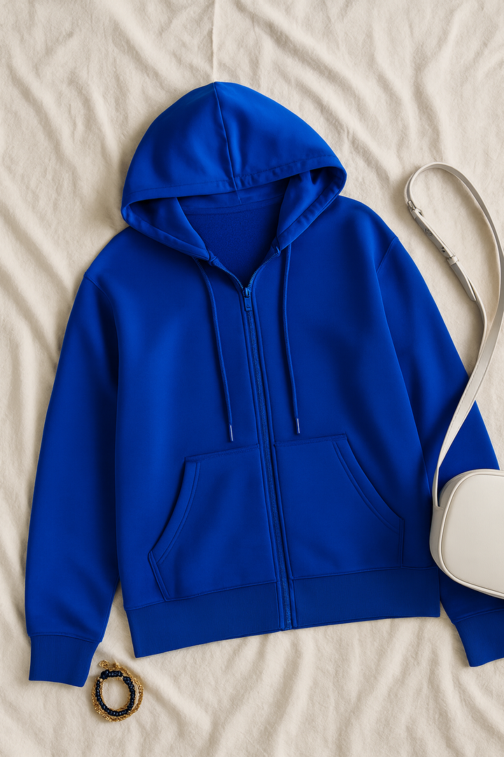 Womens Hoodie – Fleece-Look, Sporty & Relaxed