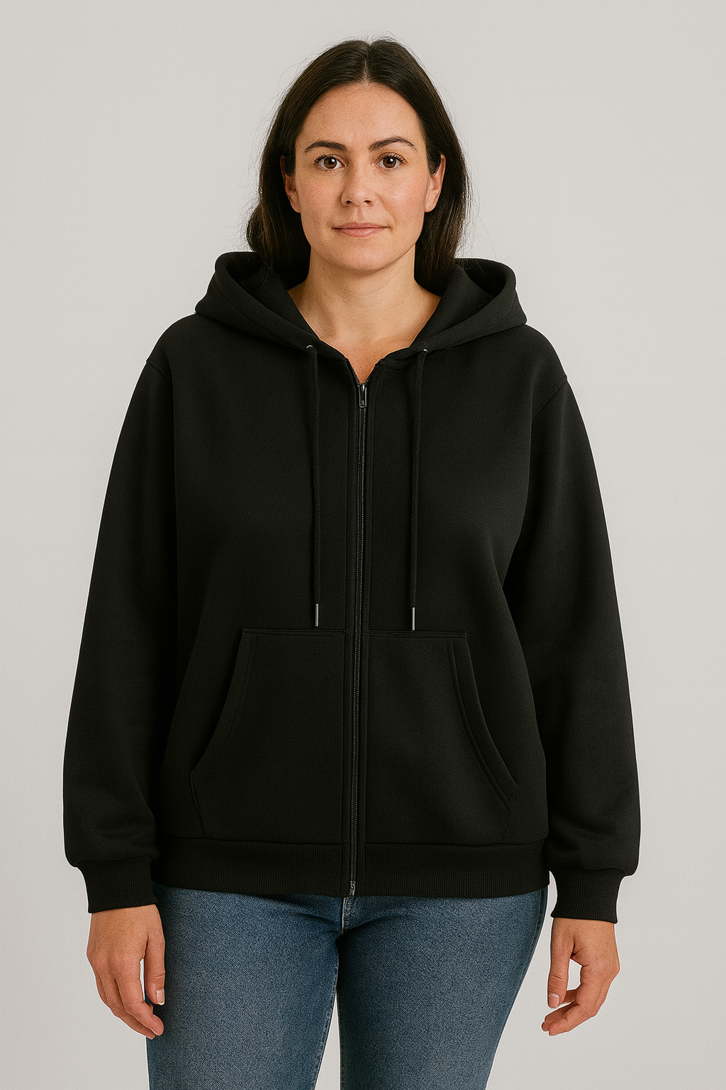 Womens Hoodie – Fleece-Look, Sporty & Relaxed