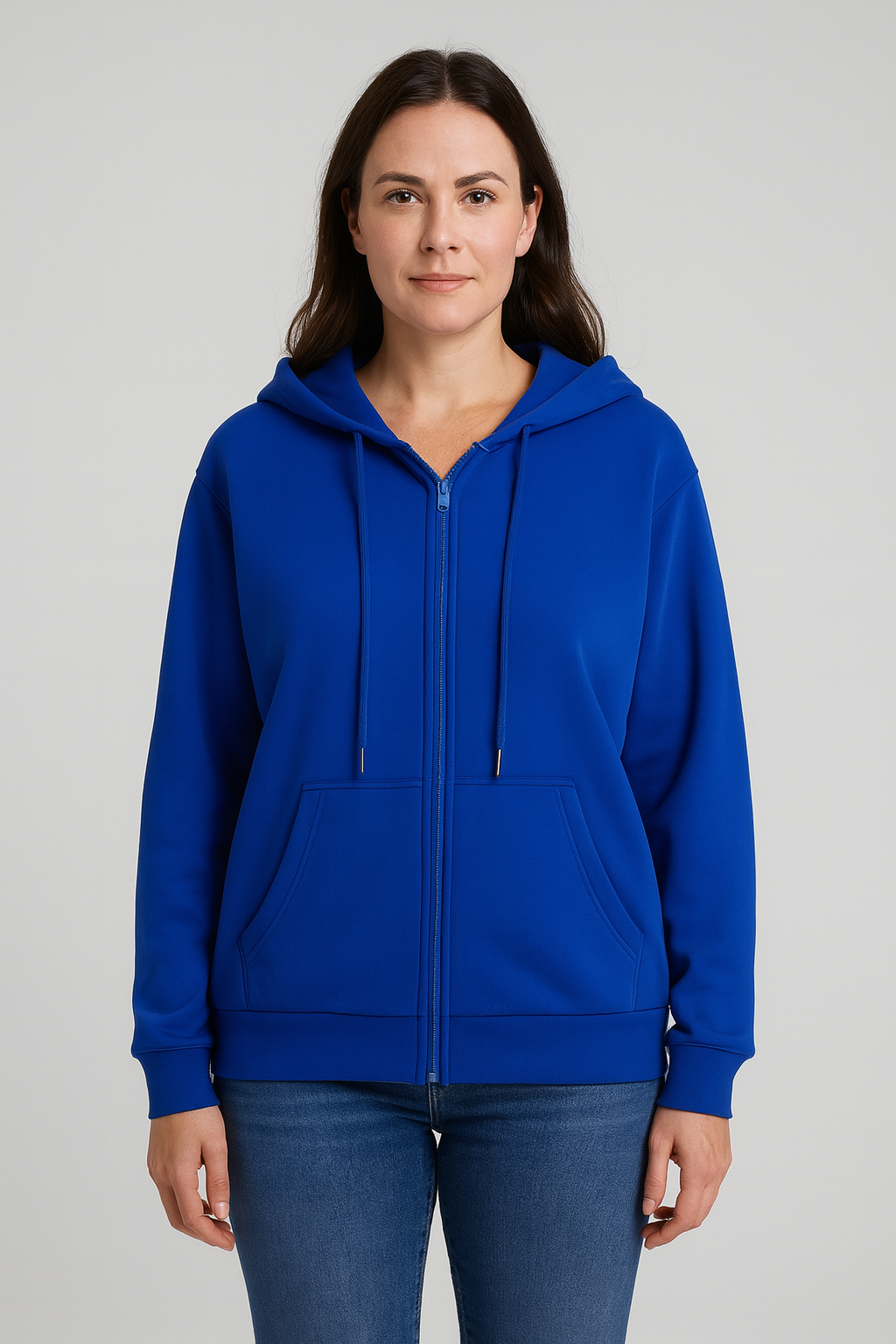 Womens Hoodie – Fleece-Look, Sporty & Relaxed