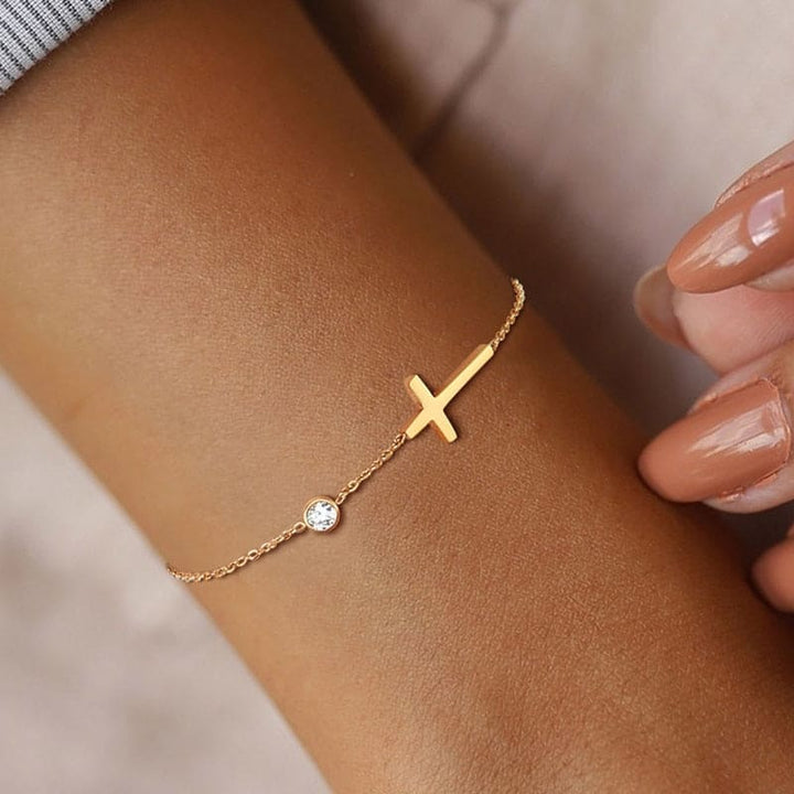 SARA | CROSS BRACELET