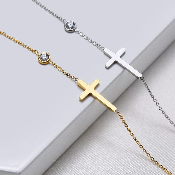 SARA | CROSS BRACELET