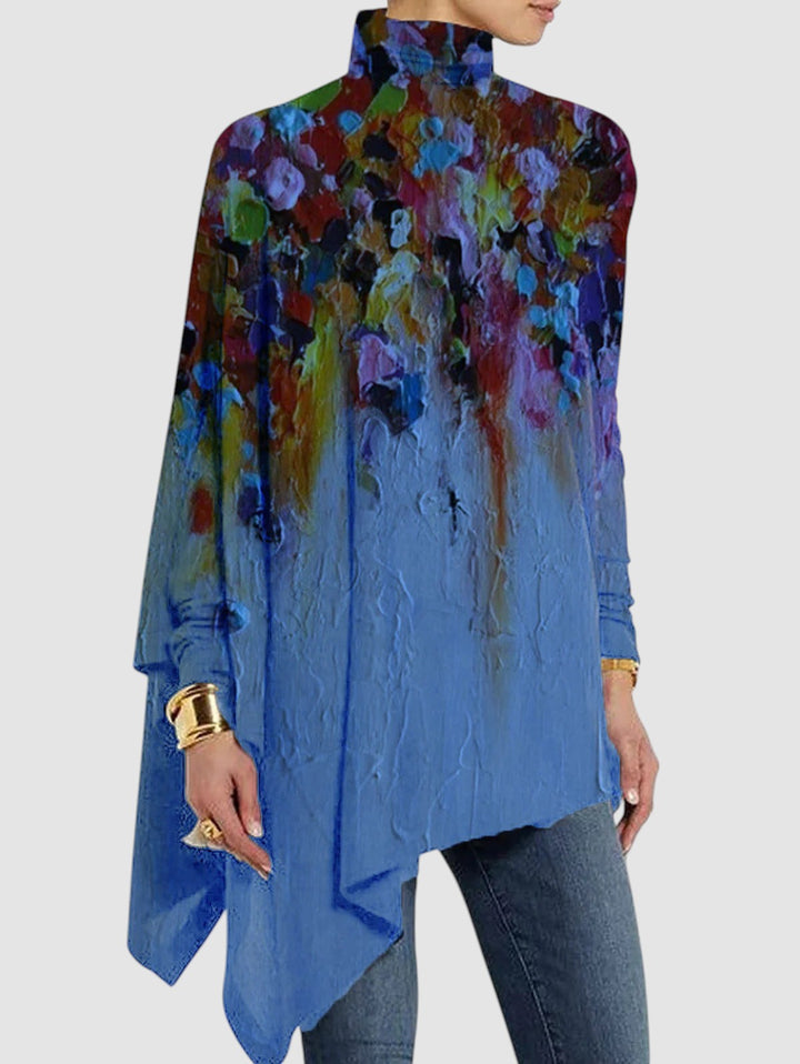 CELINE | HIGH NECK TOP